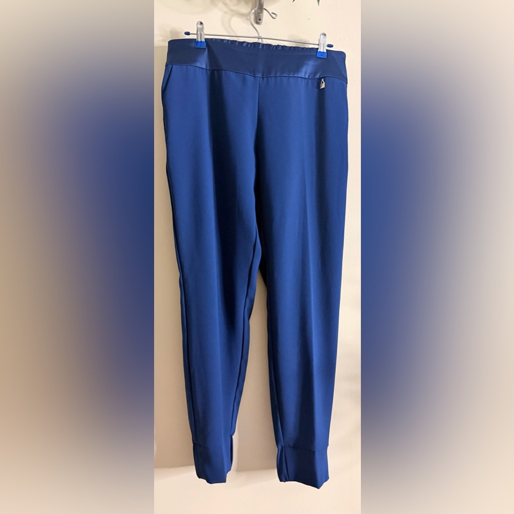 Elisabetta Franchi Blue Trousers size 44 navy‎ blue